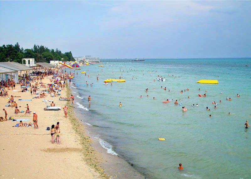 Отдых в Крыму песчаный пляже